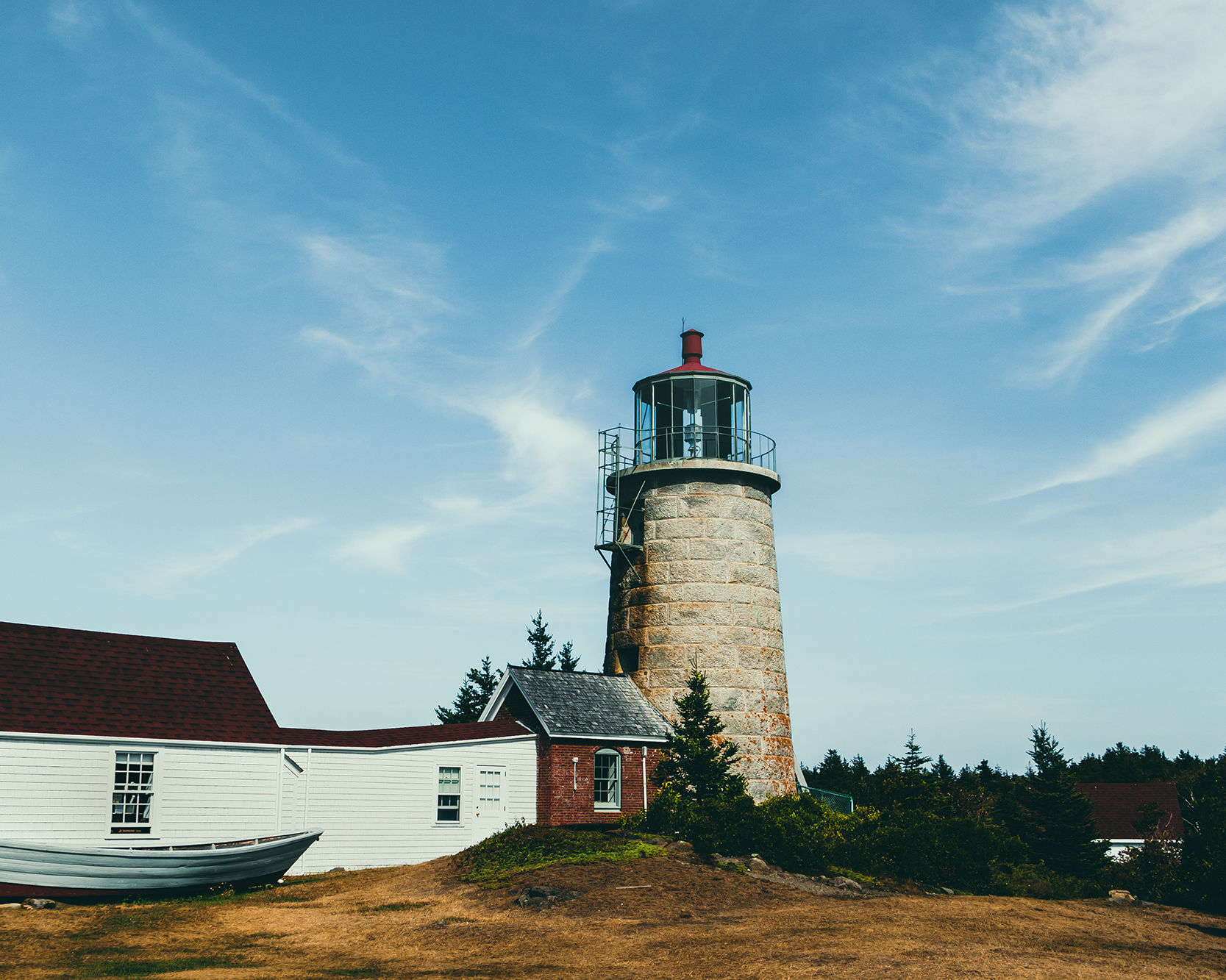Monhegan Lighthouse - Monhegan Island, Maine