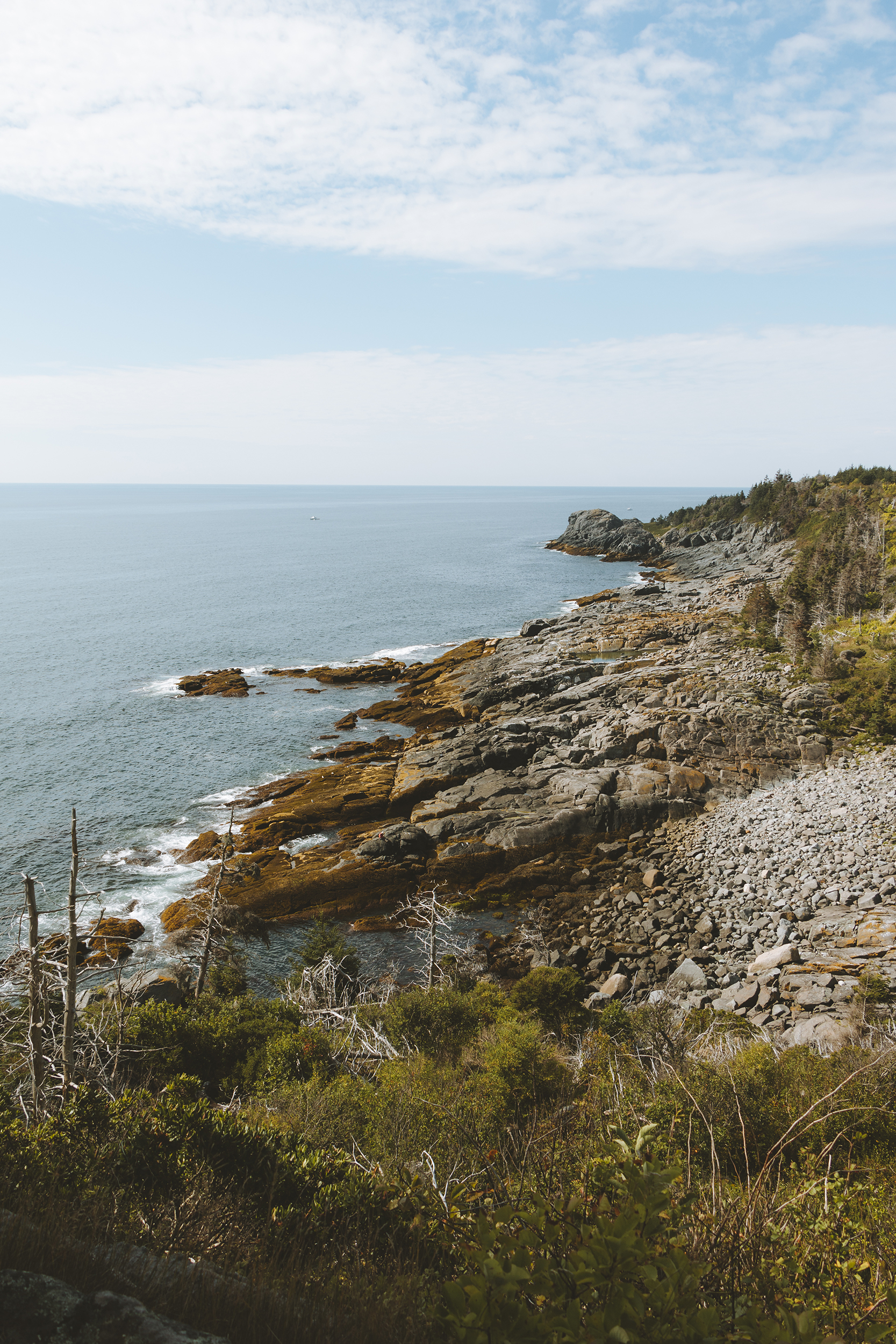 Cliffs at Whitehead - Monhegan Island, Maine - Matt Grandbois
