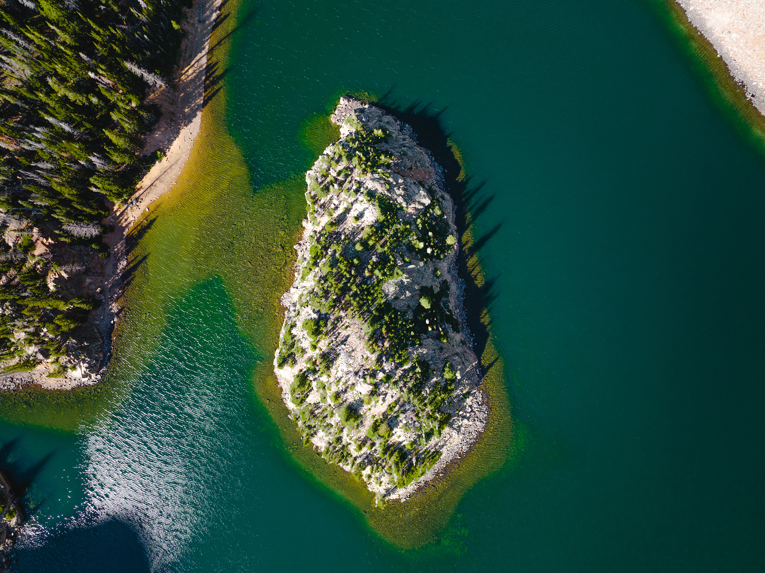 Lake Agnes island in Colorado | Matt Grandbois
